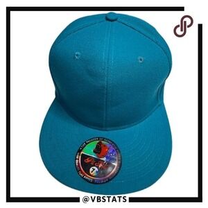 Pit Bull Men's Flat Fitted Cap Blue‎ Size 7 1/2 NWT